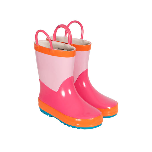 Botas de Agua Infantil Rosada