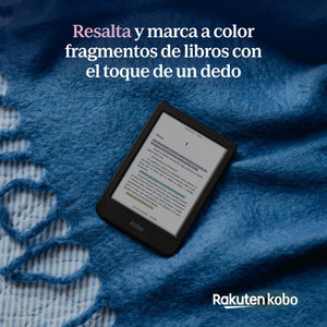 Lector de Libros Electrónicos Kobo Clara Colour HD 6" Waterproof 16 GB