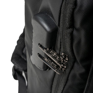 Combo 2 Mochilas de Viaje Viral. 1 Mochila Negra 30L y 1 Mochila 36L Ripstop Light Blue