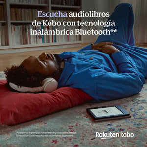 Lector de Libros Electrónicos Kobo Clara Colour HD 6" Waterproof 16 GB