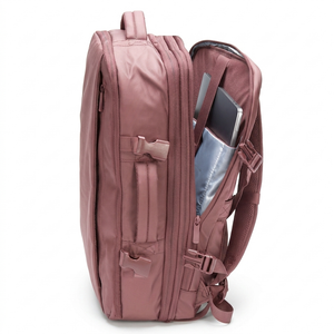 Mochila Viaje Viral Montana Llaima 36L Expandible Palo Rosa