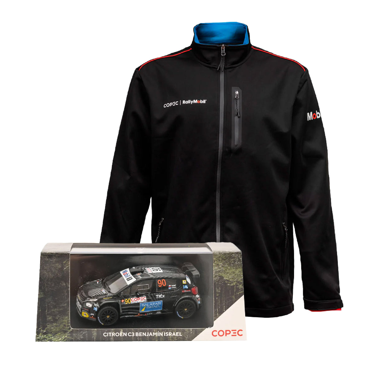 Combo Chaqueta Softshell WRC + Auto A Escala E.Fernandez. - L