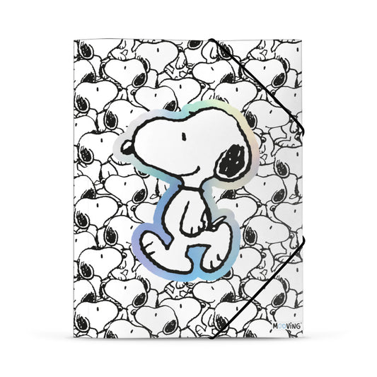 Carpeta Oficio 3 Solapas Snoopy