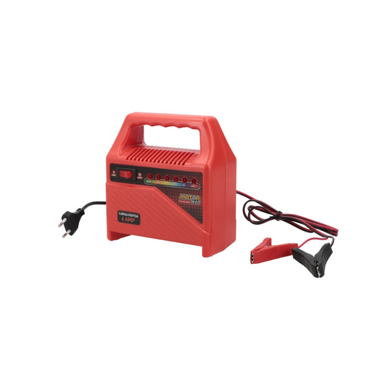 Cargador De Batería Motorlife 6V / 12V