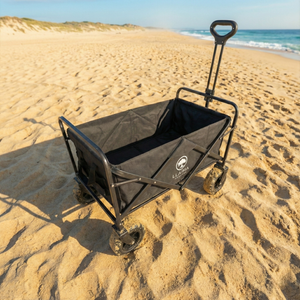 Combo Picnic Manta 150x180 cm + Parlante Bluetooth 20W + 4 Copas Acrílicas Gin 660 ml + Carrito Plegable Llaima Outdoor