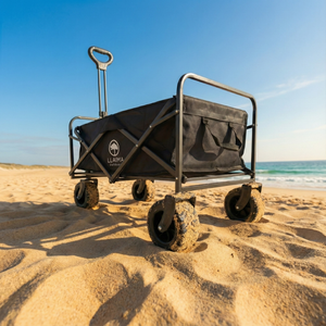 Combo Picnic Manta 150x180 cm + Parlante Bluetooth 20W + 4 Copas Acrílicas Gin 660 ml + Carrito Plegable Llaima Outdoor