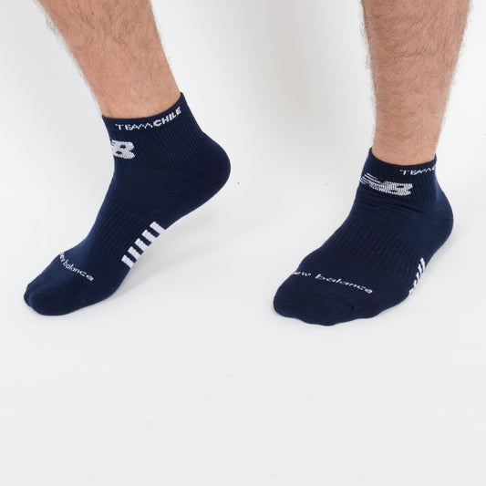 Pack Calcetines 3 Pares Running Hombre New Balance Team Chile Multicolor