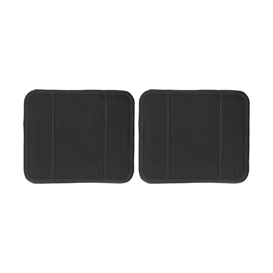 Cubrepiso Goma Negro 2008 Set 4 Piezas Motorlife