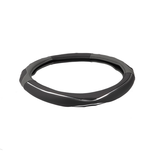 Cubre Volante Negro - Gris Grip Motorlife