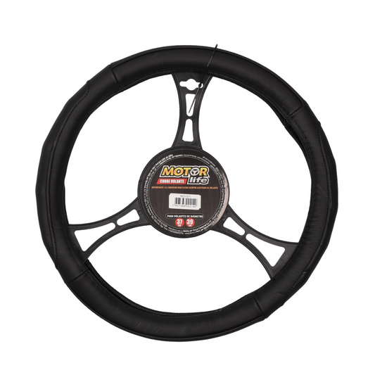 Cubre Volante Negro Premium Grip Motorlife