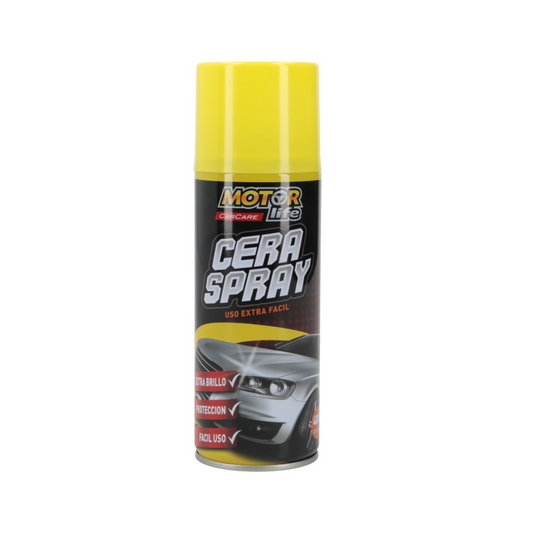 Cera Para Auto Spray 400cc Motorlife