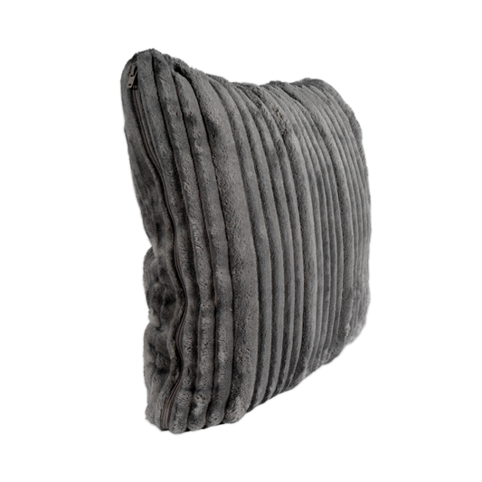 Cojín Manta Gris Oscuro INV26