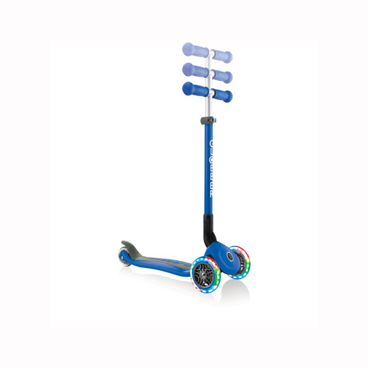 Scooter Infantil Con Luces Led Azul Globber
