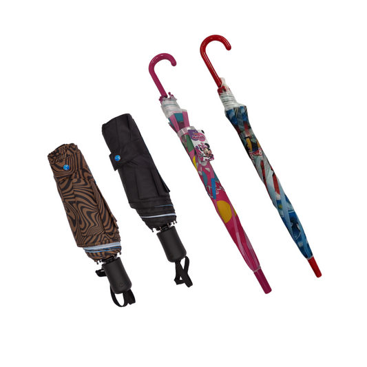 Combo Familiar 35% Off, 4 Paraguas: 2x Niños y 2x Adultos. Antes $35.780