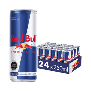 Bebida Energética Red Bull Sabor Original Caja 24 x 250 ml
