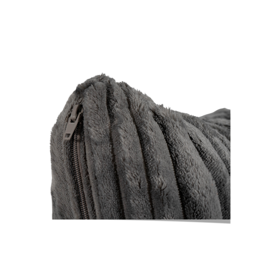 Cojín Manta Gris Oscuro INV26