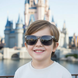 Combo Lentes de sol Ulm color gris + Lentes De Sol Infantil Theo