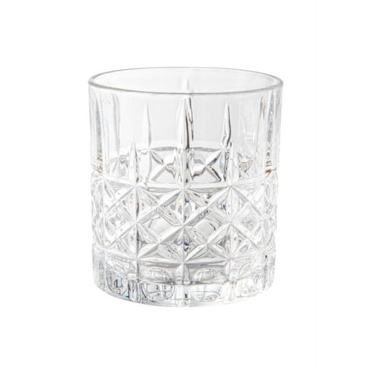 Set 6 Vasos Bajos Vintage Diamond 330 ml FTA