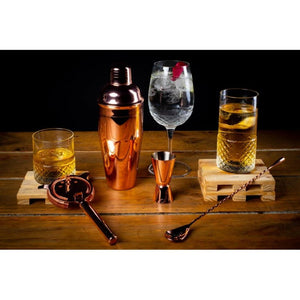Set de Bar 4 Piezas Cobre Manhattan Lux Lugano