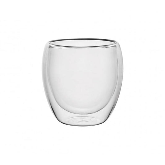 Set 2 Tazas Doble Pared 80 ml Borosilicato Bali Lugano