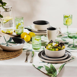 Set de Vajilla 20 Piezas Olive Lugano