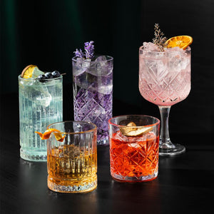 Set 6 Vasos Bajos Lines Broadway 340 ml Lugano