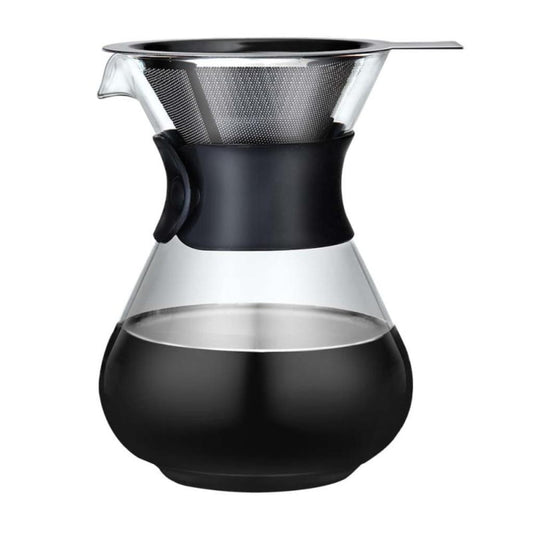 Cafetera Borosilicato con Filtro y Silicona 400 ml Lugano