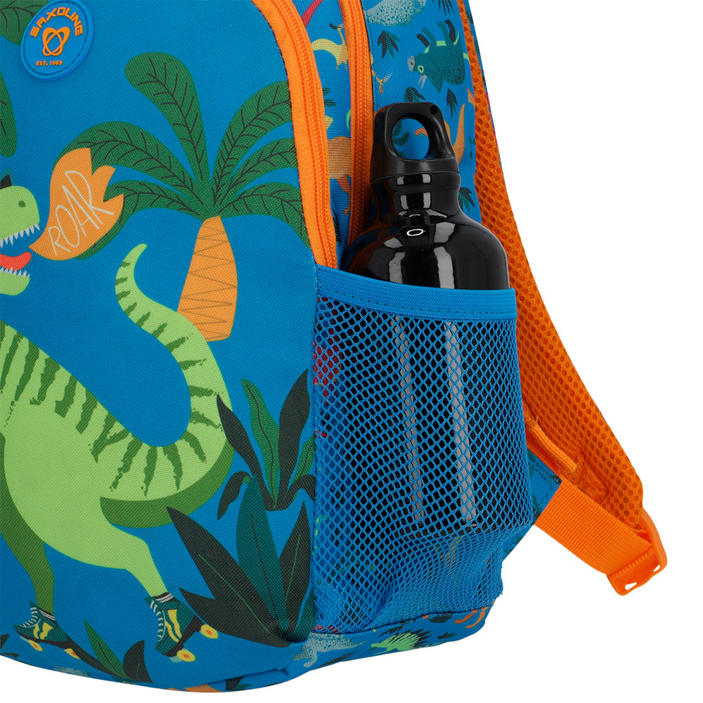 Mochila Saxoline Kids Blue Dino