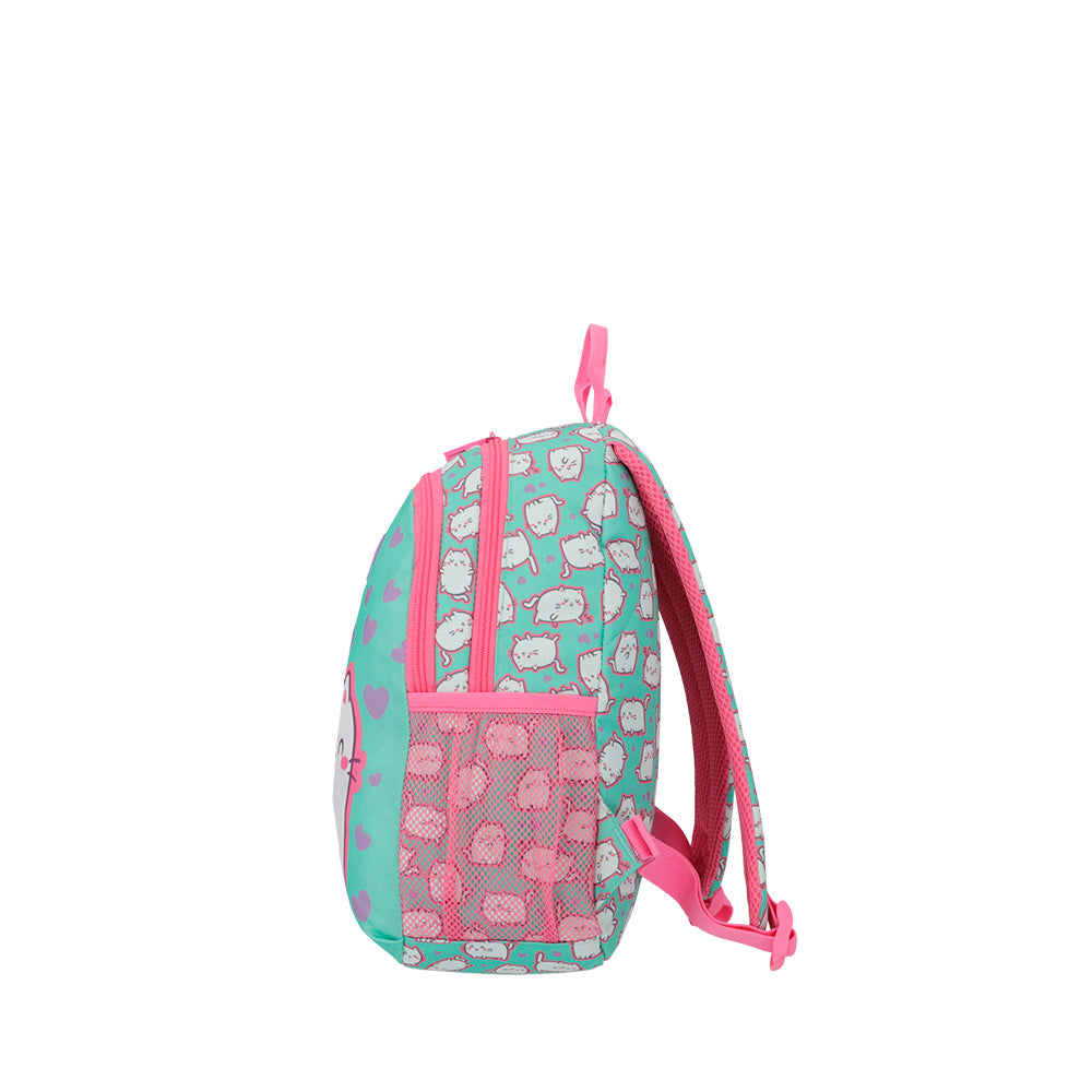 Mochila Homeschool Mint Cat