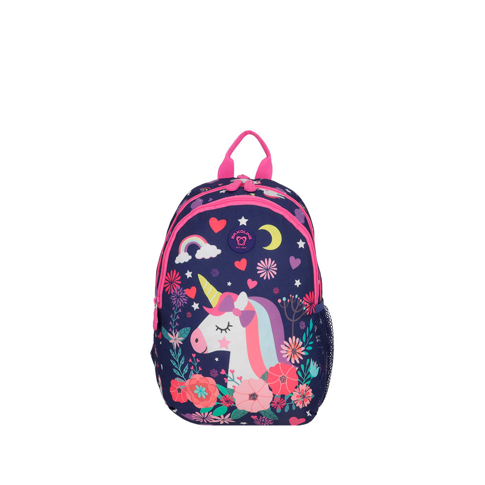 Mochila Saxoline Homeschool Blue Unicorn