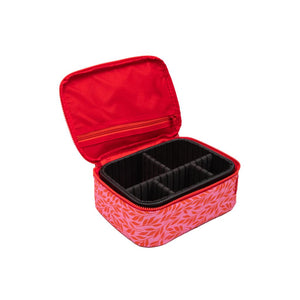 Combo 1 Cosmetiquero Gout Rosado + 1 Pantuflas Térmicas Llaima Palo Rosa