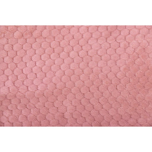 Combo 1 Pantuflas Outdoor Kids Llaima Rosado + 1 Manta Fleece Panal Rosada