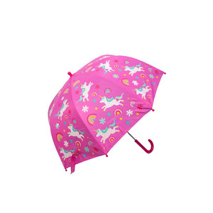 Combo Lluvia Niña: Paraguas Cambia Color Lila + Chaqueta Impermeable Skye Paw Patrol