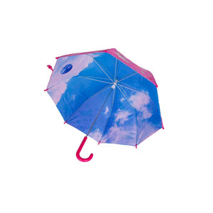 Combo Lluvia Niña: Paraguas Cambia Color Lila + Chaqueta Impermeable Skye Paw Patrol