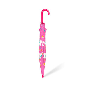 Combo 1 Bota De Agua Paw Patrol Rosado + 1 Paraguas Cambia Color Lila