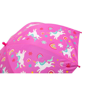 Combo Lluvia Niña: Paraguas Cambia Color Lila + Chaqueta Impermeable Skye Paw Patrol