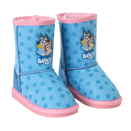 Pantufla Chiporro Niña Bluey Celeste