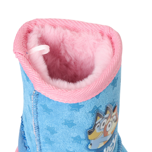 Pantufla Chiporro Niña Bluey Celeste