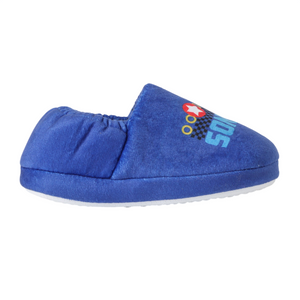 Pantufla Niño Letras Sonic Azul
