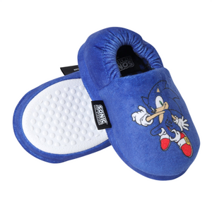 Pantufla Niño Letras Sonic Azul