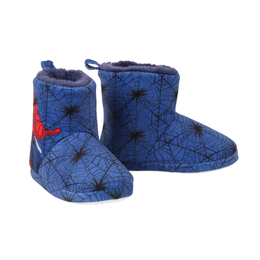 Pantufla Niño Spider-Man Azul