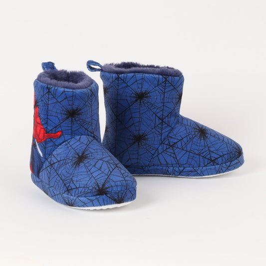 Combo Pantufla Chiporro Niña Paw Patrol Rosado + Pantufla Niño Spider-Man Azul