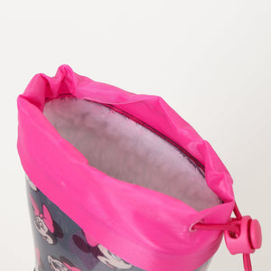 Combo Minnie 1 Paraguas + 1 Bota De Agua + 1 Chaqueta Impermeable