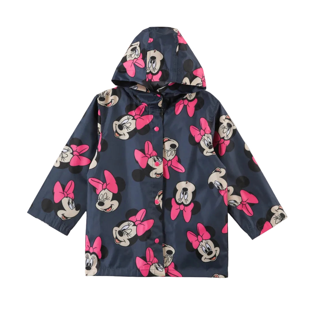 Chaqueta Impermeable para Niña con Diseño Minnie Mouse - Azul Marino / 2
