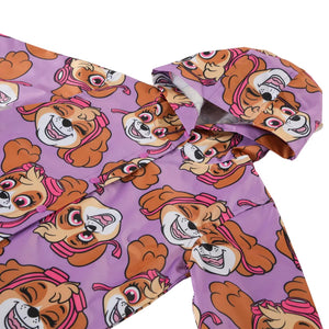 Combo Skye Paw Patrol: Chaqueta Impermeable Niña Rosada + Gorro Toddlera