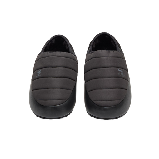 Pantufla Térmica Sherpa Acolchada Unisex Outdoor  Negro Llaima