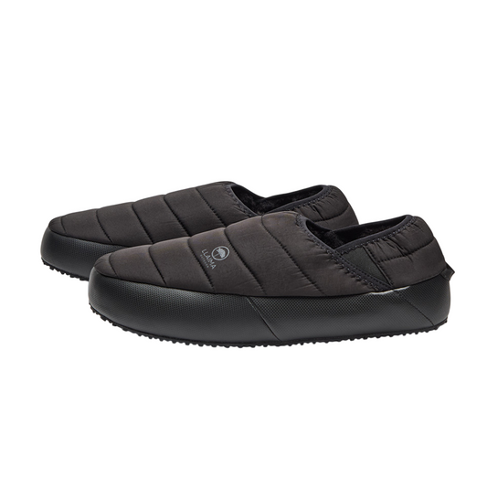 Pantufla Térmica Sherpa Acolchada Unisex Outdoor  Negro Llaima