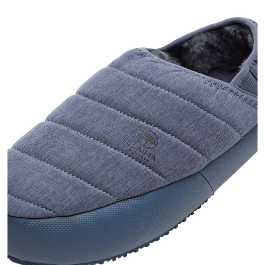 Pantufla Térmica  Llaima Outdoor Acolchada Azul