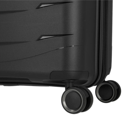 Maleta Cabina Saxoline Moonstone Impact Pro Negra