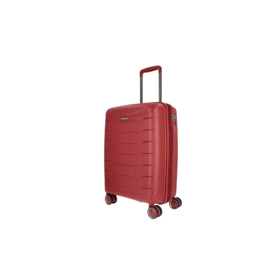 Maleta Cabina Saxoline Moonstone Impact Pro Roja